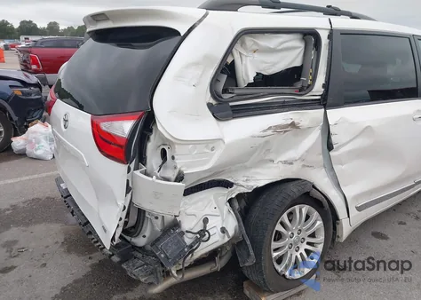 2017 Toyota Sienna Xle Premium 8 Passenger from USA, damaged, VIN 5TDYZ3DC0HS818822